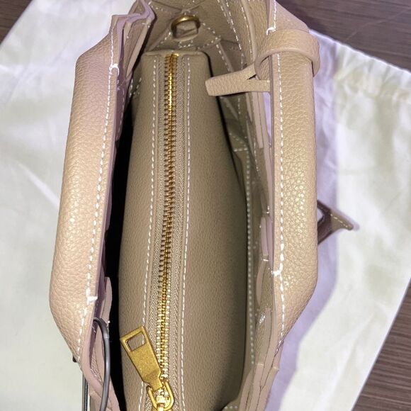 NWT Verafied New York Etoupe Woven Basket Bag - Picture 10 of 10